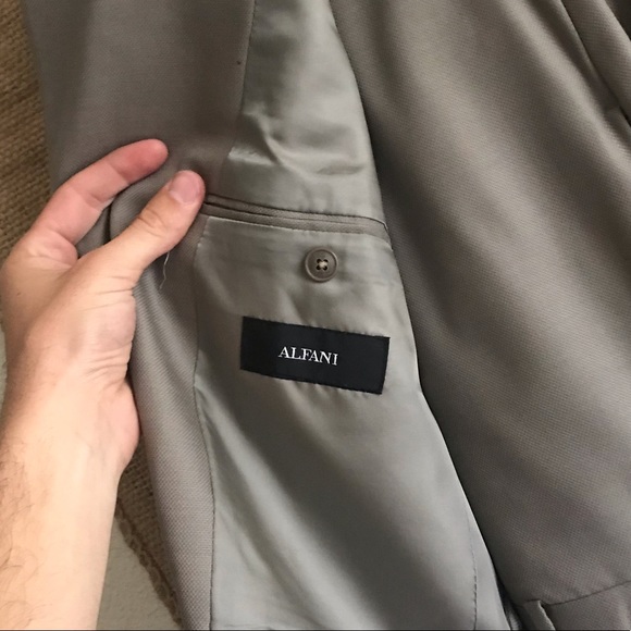 ALFANI Wool and Cashmere Full Suit - Picture 2 of 6